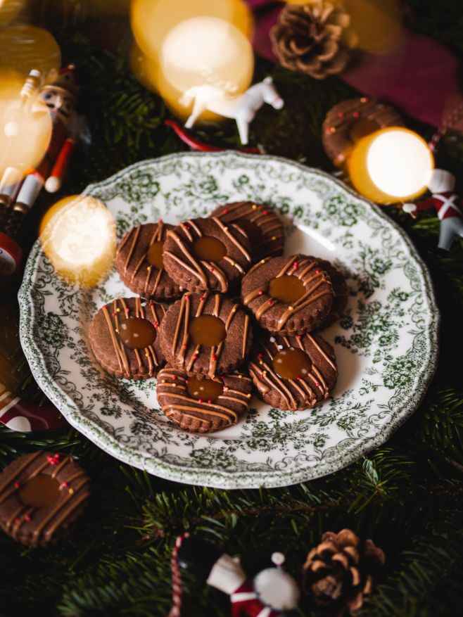 TOHLE BUDETE MILOVAT ❤️! Kakaové linecké, plněné karamelem, čokoláda 🤤…Pokud hledáte skvělou alternativu pro klasické...